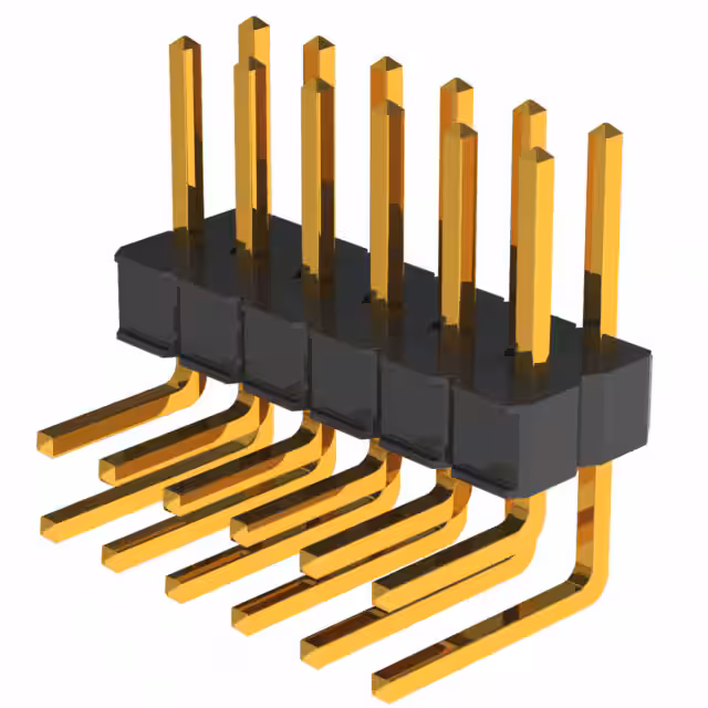 929667-04-06-EU 3M  Headers Male Pins